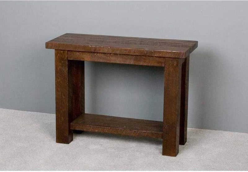 Viking Log Barnwood Sofa Table-Rustic Furniture Marketplace