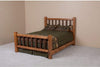Viking Log Hickory Jack Sawtooth Hickory Bed-Rustic Furniture Marketplace