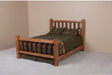 Viking Log Hickory Jack Sawtooth Hickory Bed-Rustic Furniture Marketplace