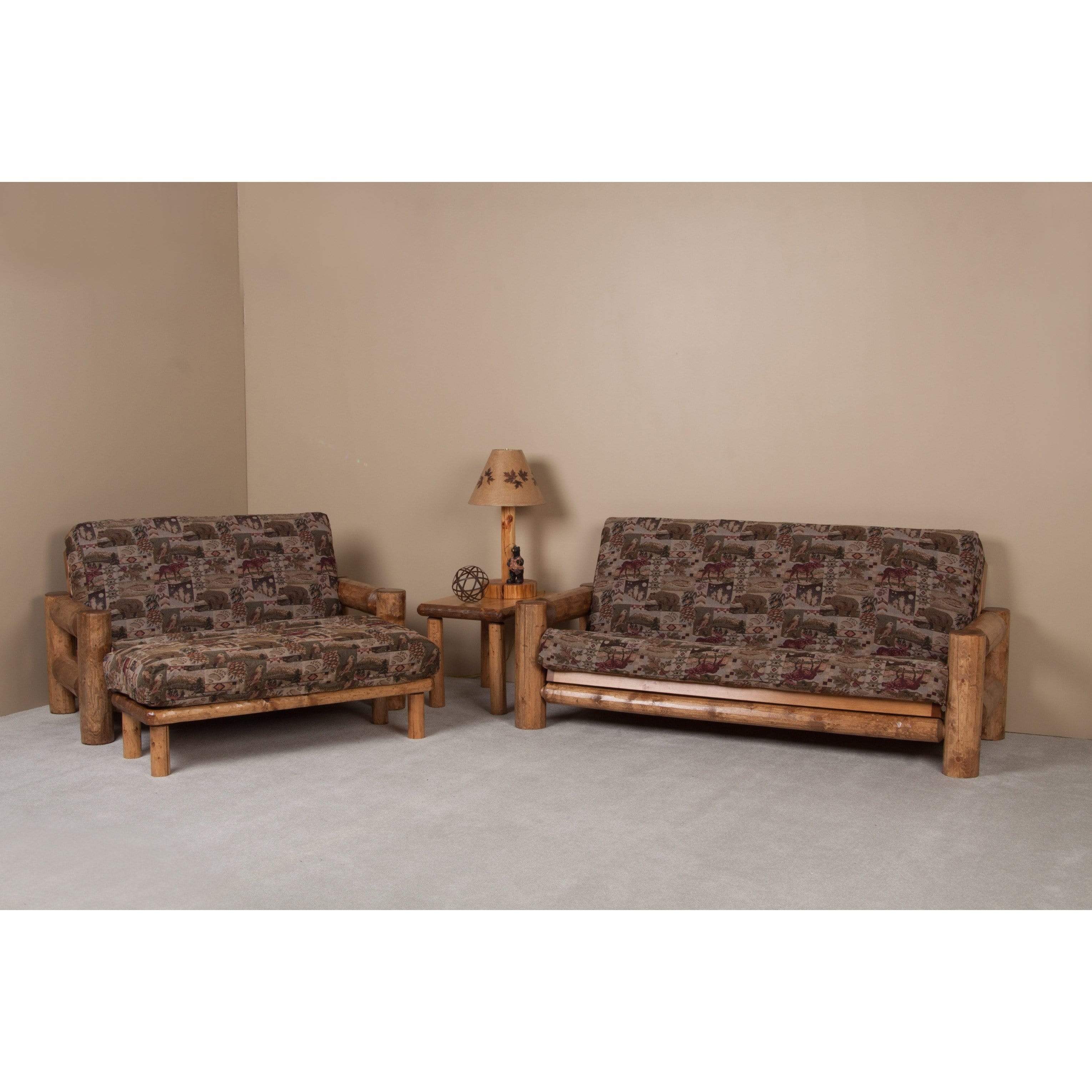 Viking Log Northern Exposure Futon - Rustic Furniture Marketplace