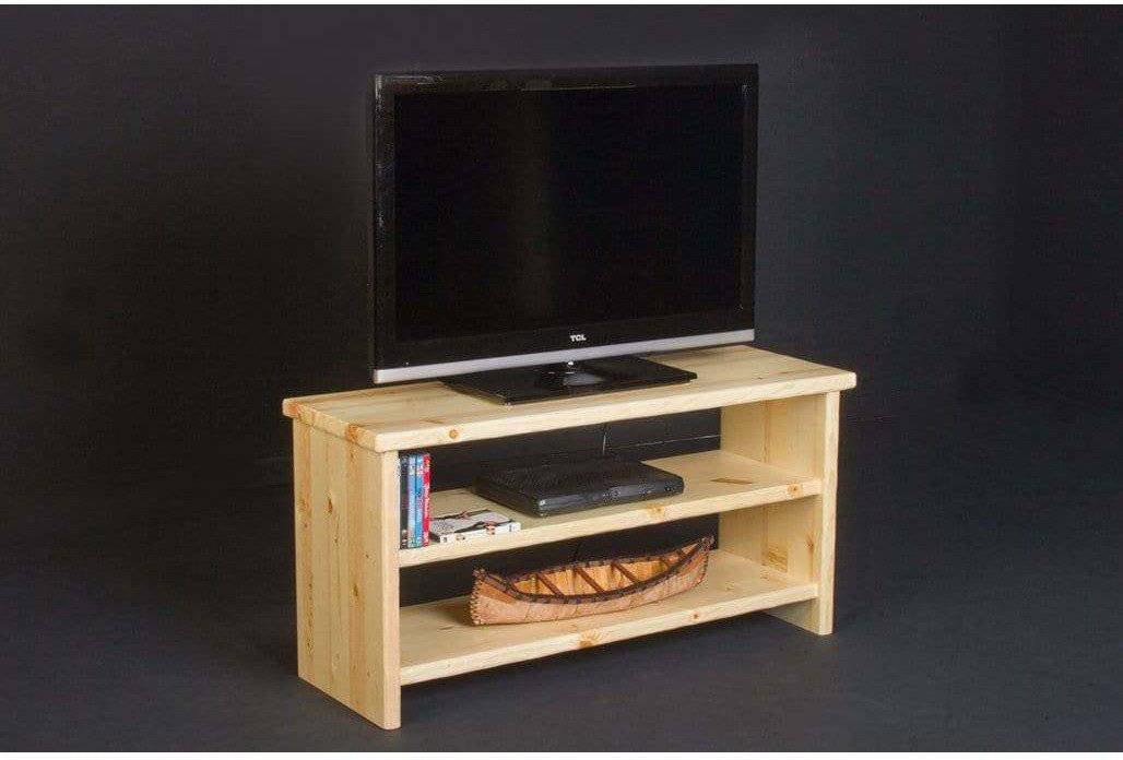 Viking Log Northwoods 48" Open TV Stand-Rustic Furniture Marketplace
