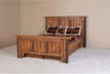 Viking Log Rocky Creek Sawtooth Hickory Bed-Rustic Furniture Marketplace