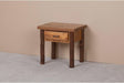 Viking Log Sawtooth Hickory 1 Drawer Night Table-Rustic Furniture Marketplace
