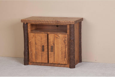 Viking Log Sawtooth Hickory 36” TV Stand-Rustic Furniture Marketplace