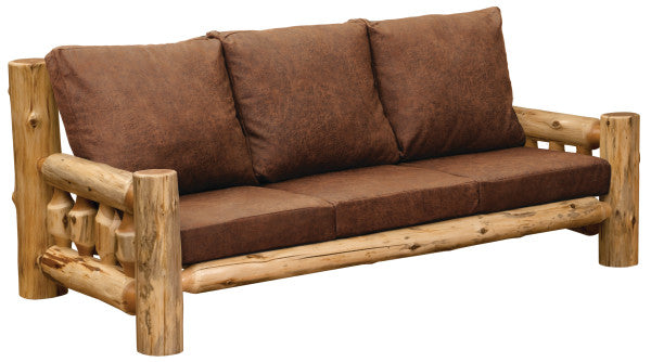 Fireside Lodge Cedar Lodge Framed Sofa-Rustic Furniture Marketplace